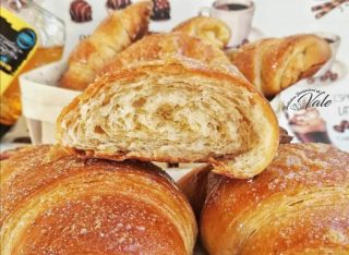 Croissant Integrali al Miele cornetti rustici