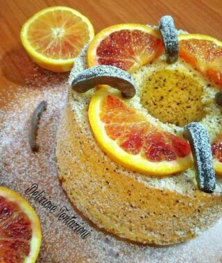 chiffon arance e cioccolato