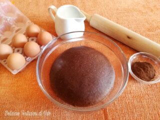pasta brioche al cacao