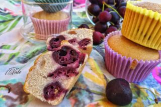 Muffin alle Ciliegie senza glutine