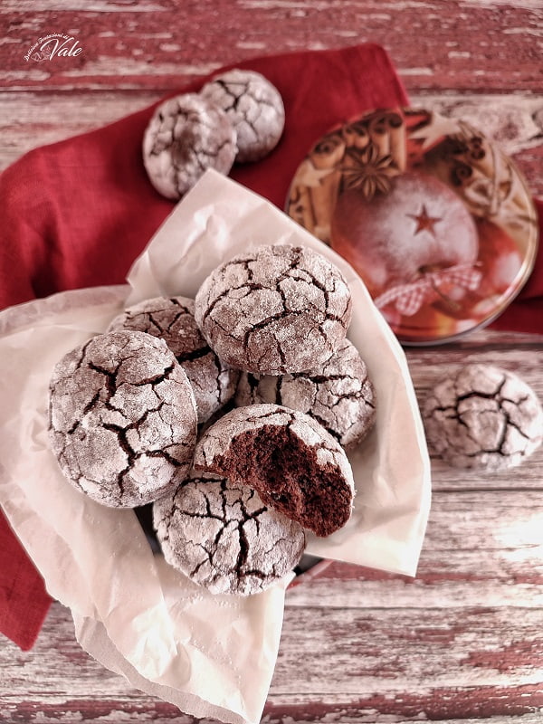 Chocolate Crinkles Cookies Chocolate Crinkles Cookies
