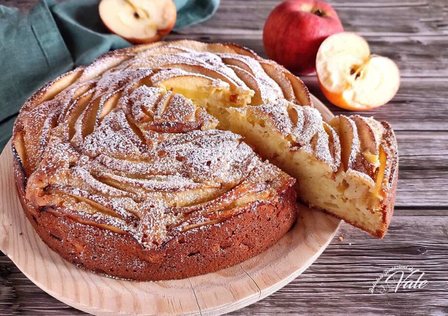 TORTA DI MELE BIMBY soffice e deliziosa, ricetta senza burro