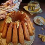 torta soffice miele e noci