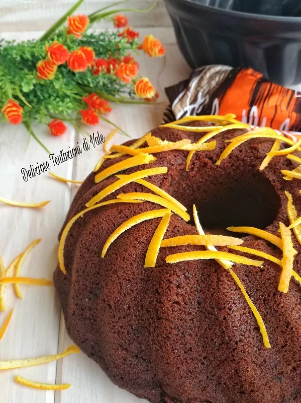 ciambella cioccolato e marmellata