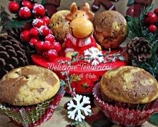 muffin marmorizzati arance e cannella