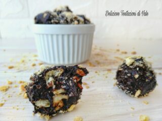 tartufi cioccolato e nocciole
