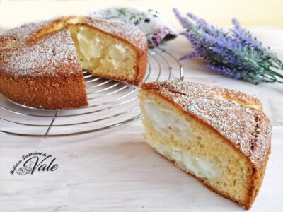 torta nua con crema pasticcera