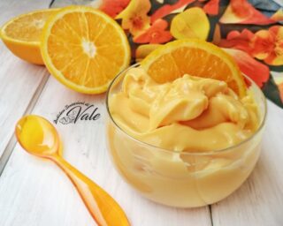 crema pasticcera all'arancia
