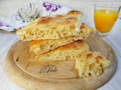 focaccia dolce senza impasto