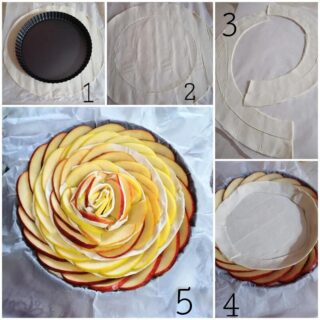 torta di mele e pasta sfoglia