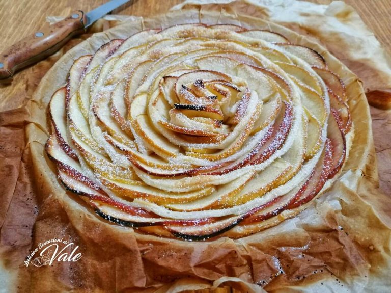 TORTA DI MELE CON PASTA SFOGLIA ricetta velocissima