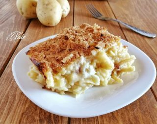 pasta e patate al forno