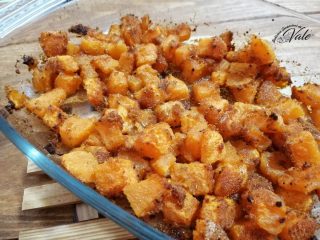 zucca sabbiosa al forno