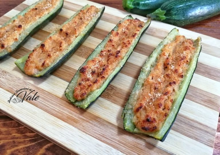 ZUCCHINE RIPIENE LEGGERE ricetta sfiziosa senza uova