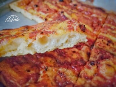 Pizza Marinara in Teglia