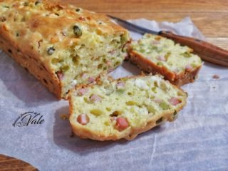 Plumcake Prosciutto e Pisello