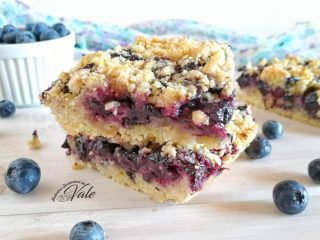 Crumble ai Mirtilli Freschi