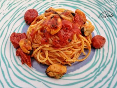 Spaghetti alle Cozze con Pomodorini