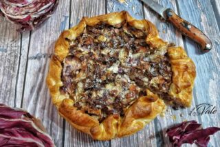 Torta Salata Radicchio e Yogurt
