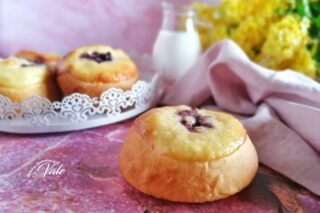 Brioche Farcite con Crema di Ricotta