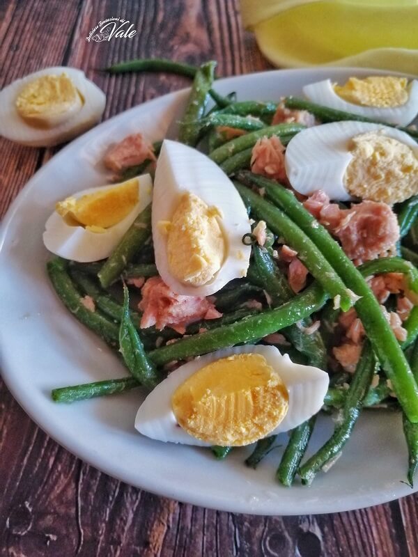 Fagiolini, Tonno e Uova all'Insalata