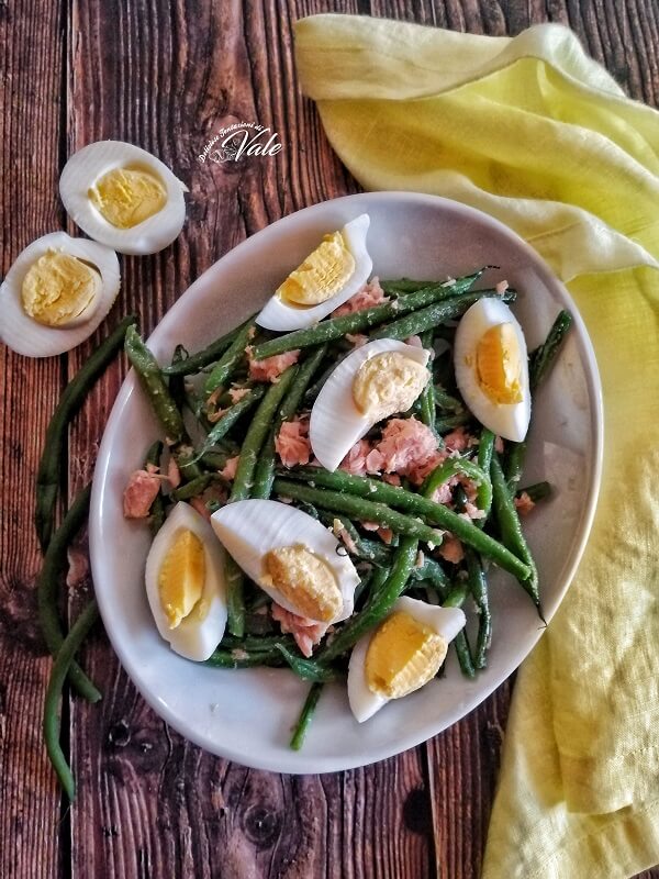 Insalata di Fagiolini con Tonno e Uova Insalata di Fagiolini con Tonno e Uova