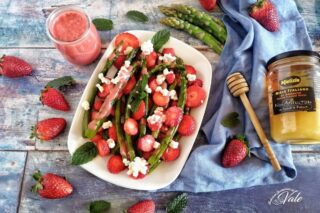 Insalata di Fragole e Asparagi