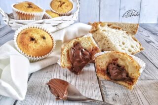 Muffin di Pane e Nutella