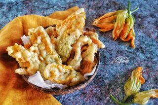 Fiori di Zucca in Pastella