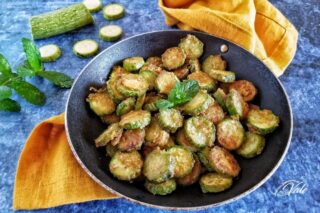 Zucchine Infarinate cotte in padella