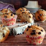 Muffin alla Ricotta con Gocce di Cioccolato