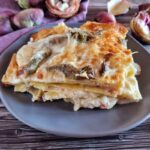Lasagne Carciofi e Salsiccia