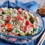 Insalata di Riso con Pollo e Verdure
