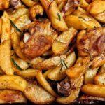 Cosce di Pollo al Forno con Patate