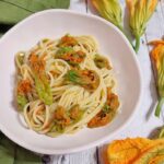 Pasta con i Fiori di Zucca