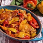 Ricetta Pollo con Peperoni alla Romana