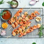 Ricetta Spiedini di Gamberi